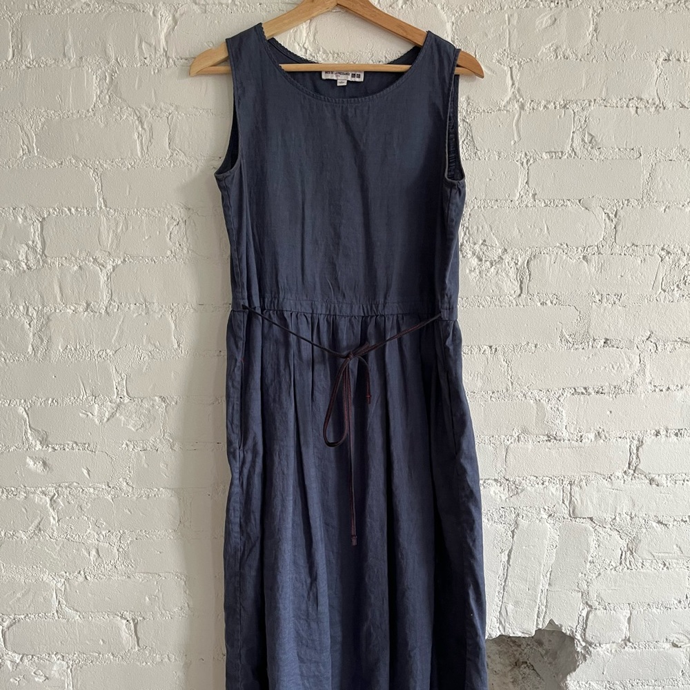 Ines de la Fressange for Uniqlo linen dress